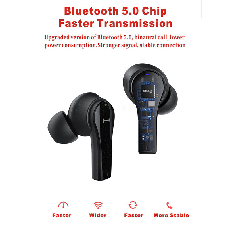 Lenovo QT82 Wireless Bluetooth 5.0 Earbuds Headphone Touch Control Movement