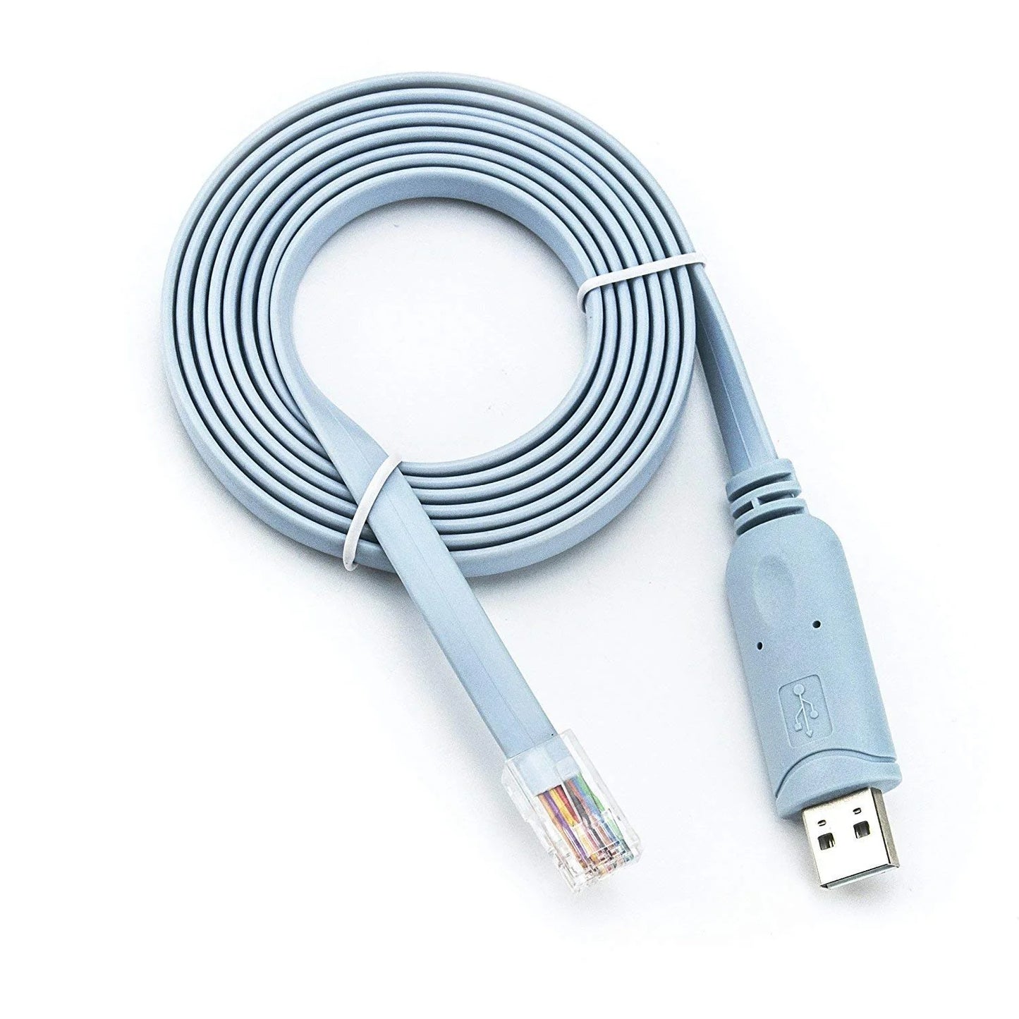 RS232 FTDI Chip USB To RJ45 USB Console Cable 1.8m