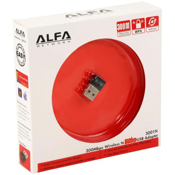 Alfa Wifi USB Adapter Mini 150 Mbps