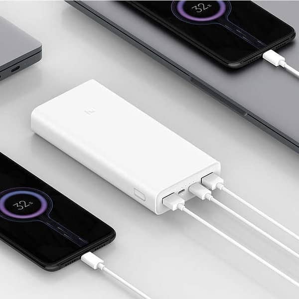 Mi Power Bank 3 20000mAh With 2-Way USB-C PD QC 3.0 Fast Charging