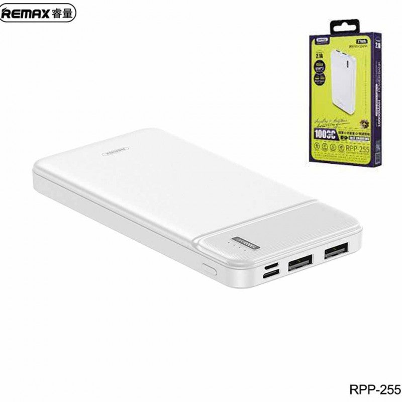 REMAX POWER BANK 10000MAH RPP-255 WHITE