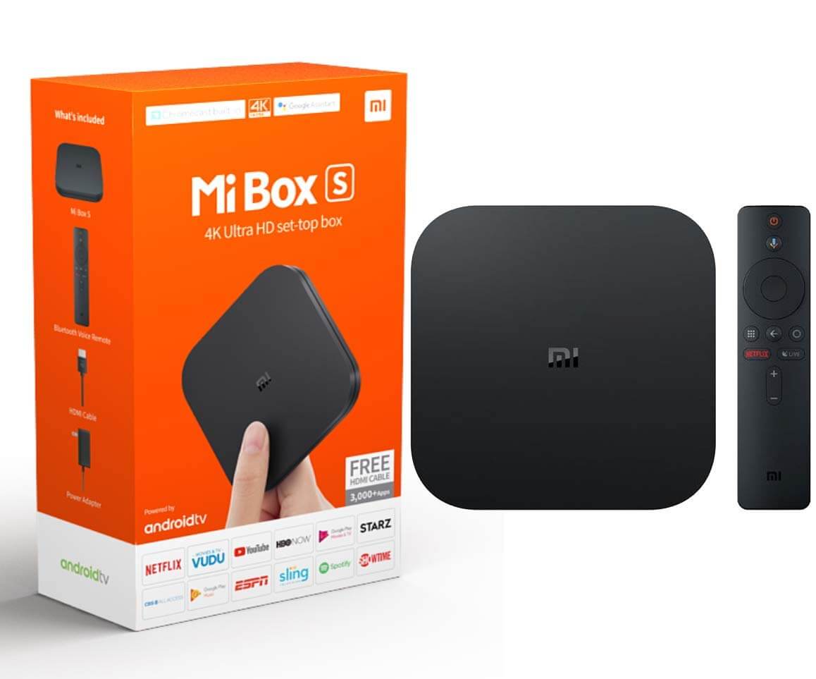 Mi Tv Box 4k Smart Tv 2gb+8gb Android 9.0v