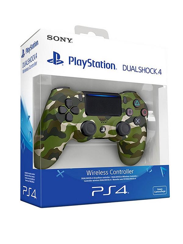 PS4 CAMO GREEN DUALSHOCK4 WIRELESS GAME CONTROLLER