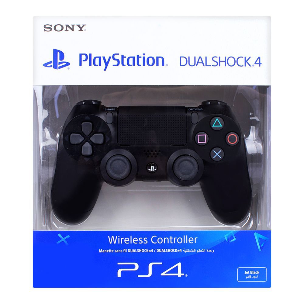 Ps4 JET BLACK Dualshock4 Wireless Game Controller