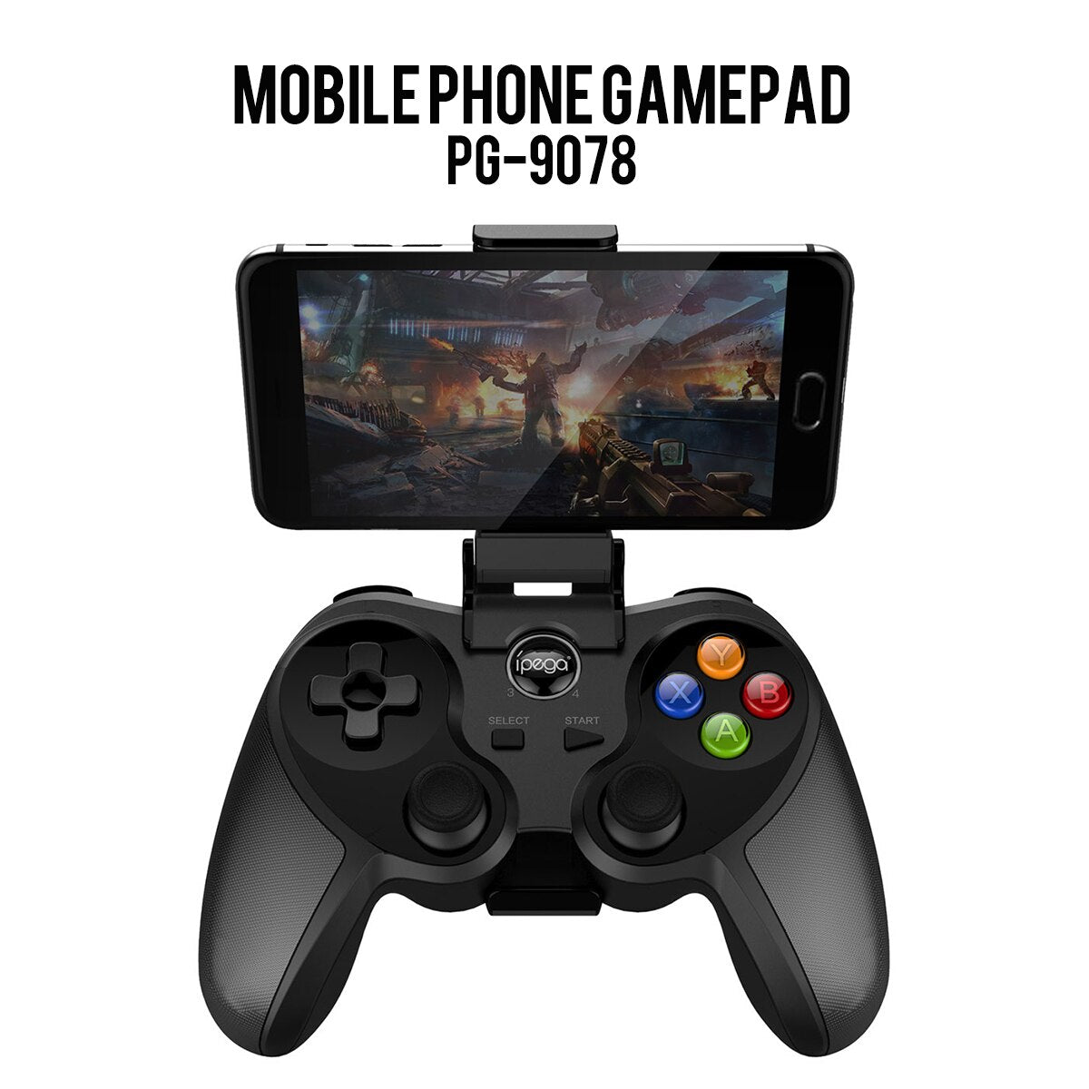 IPEGA PG-9078 BLUETOOTH GAMEPAD FOR IOS AND ANDROID, WIN COMPATIBLE WITH PS4 AND NINTENDOW SWITCH