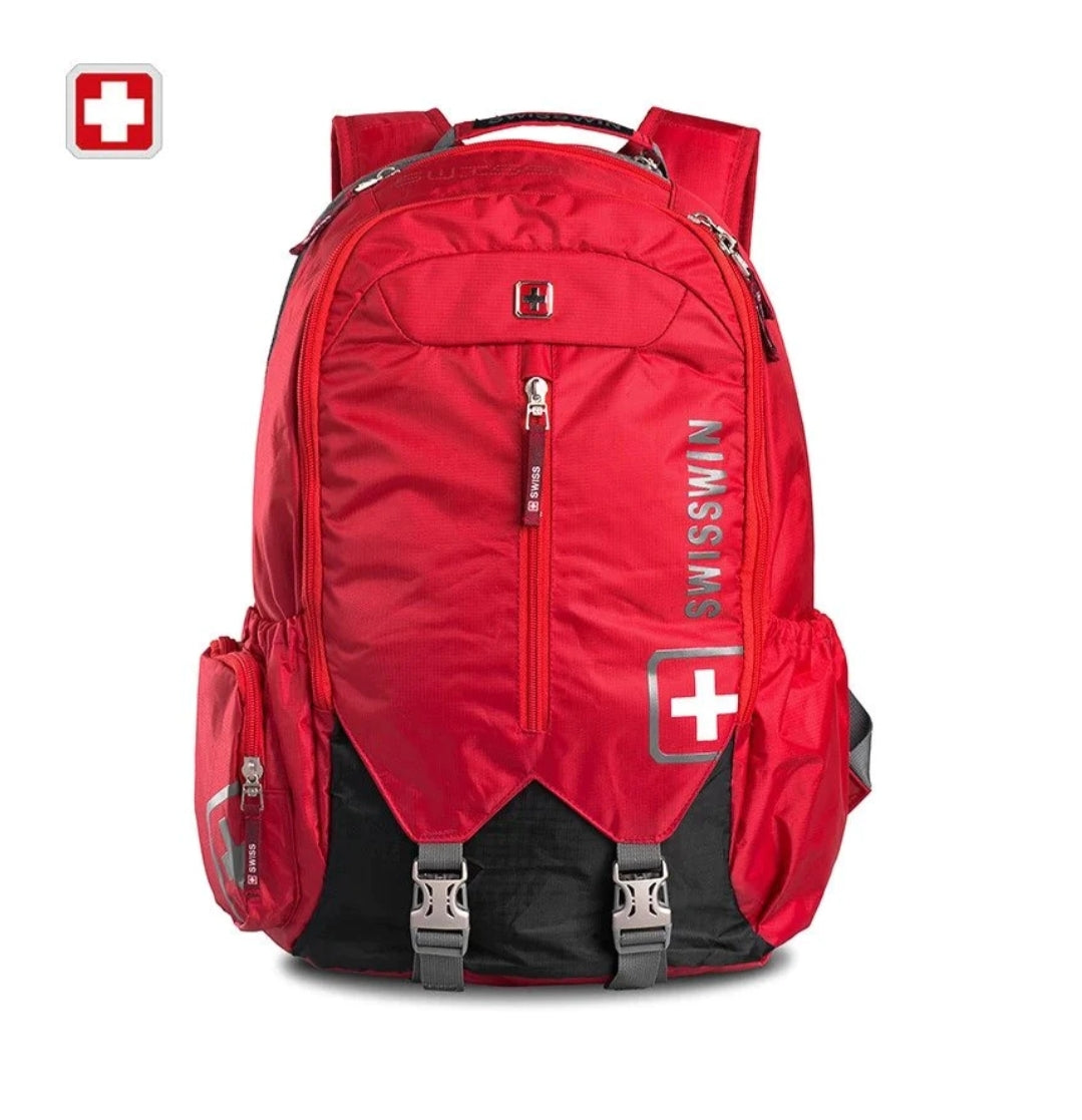 SWISSWIN WATERPROOF 15.6" LAPTOP BACKPACK RED