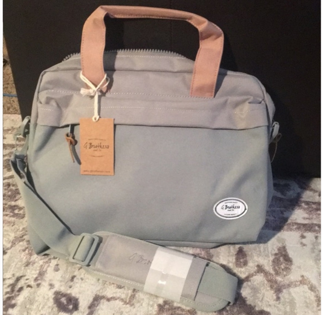 G Brothers 15.6 Green Laptop Bag