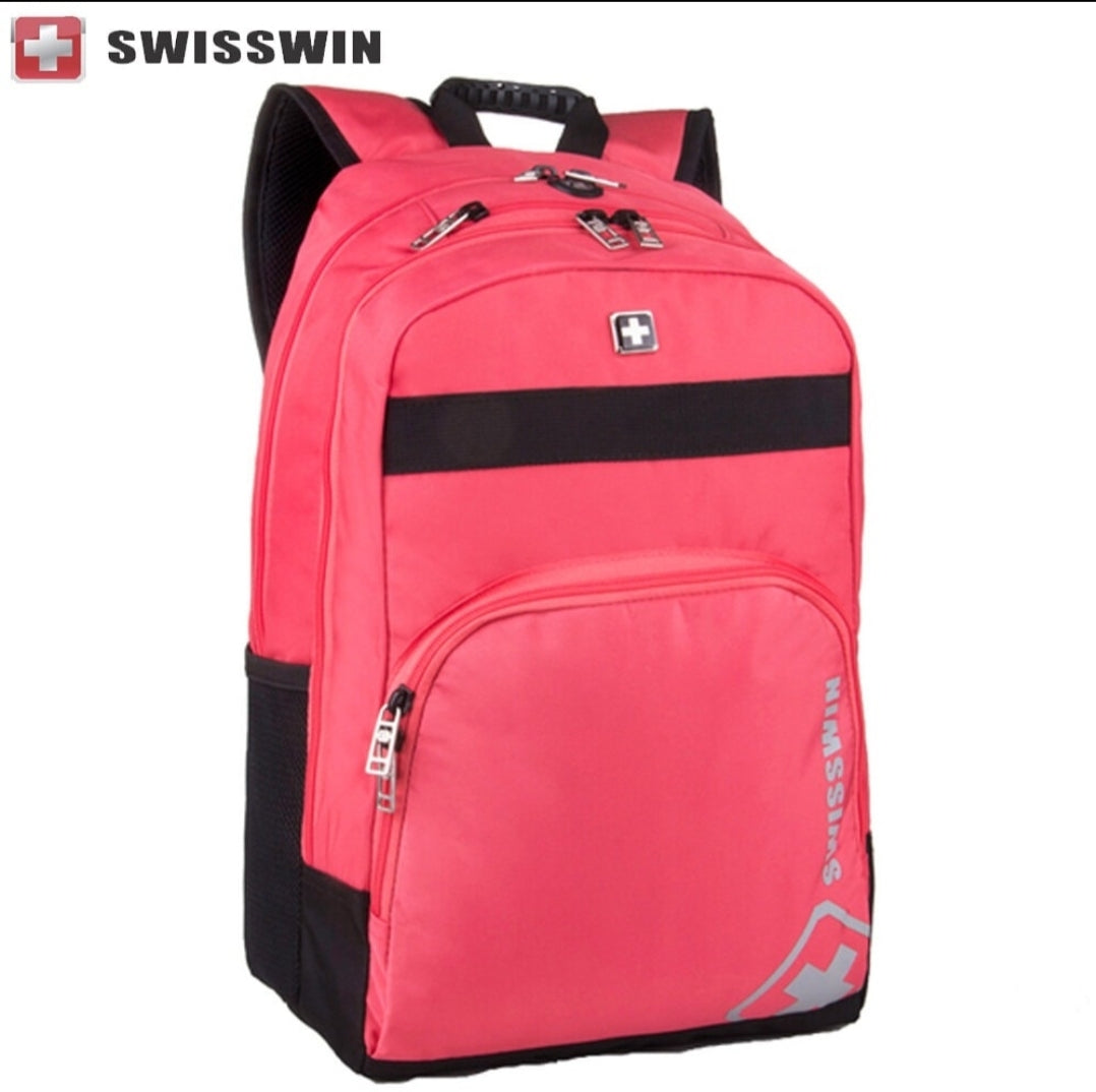 Swisswin Laptop Backpack 15.6 Model Swk2001 Pink