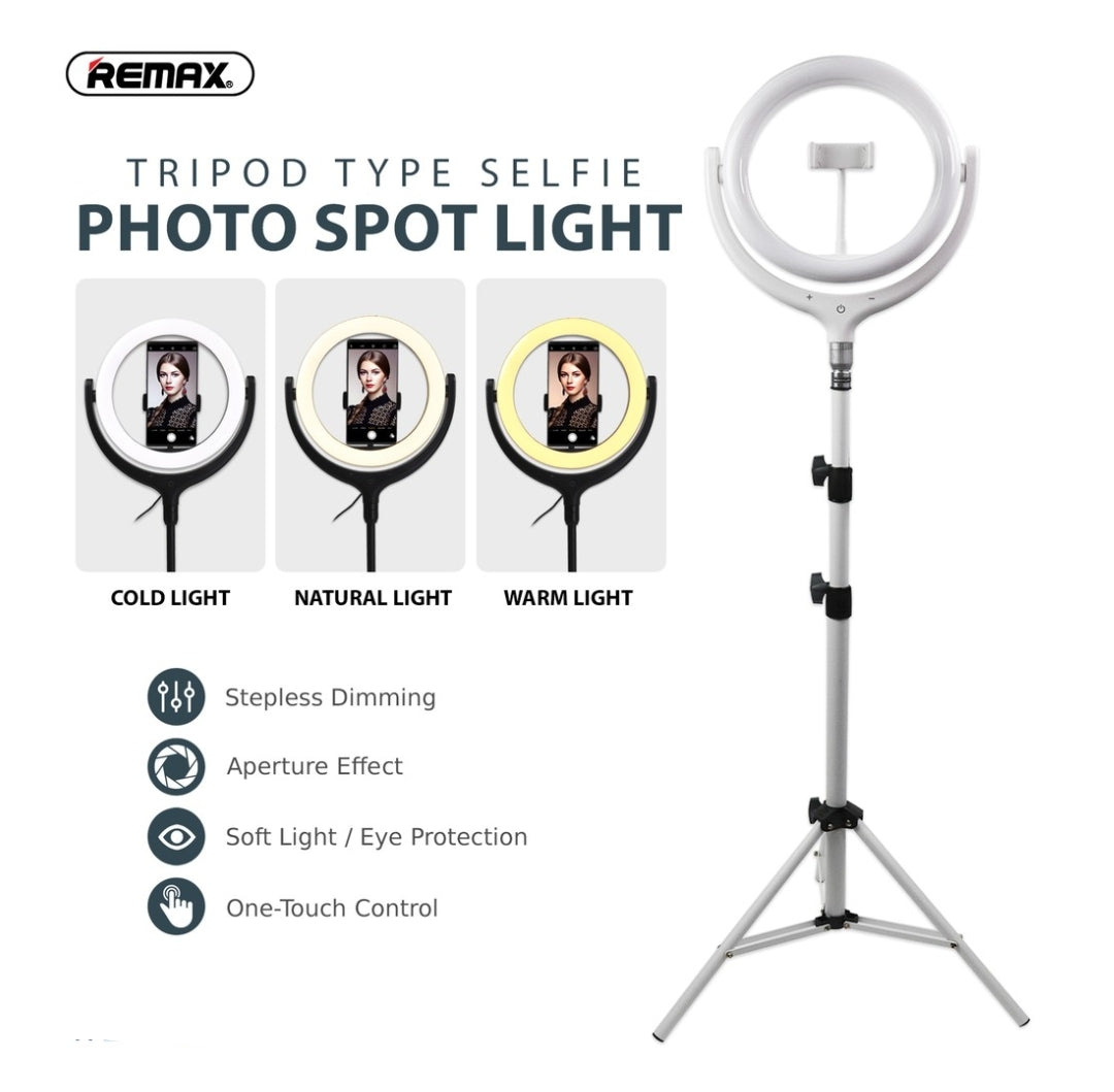 Remax 26cm With Stand Life Desktop Selfie Spot Light Rl-Lt17