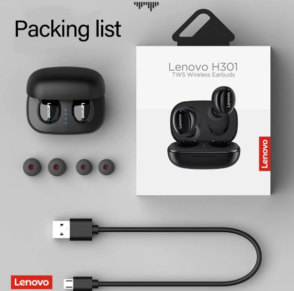 Lenovo H301 Tws Wireless Earbuds (Original)