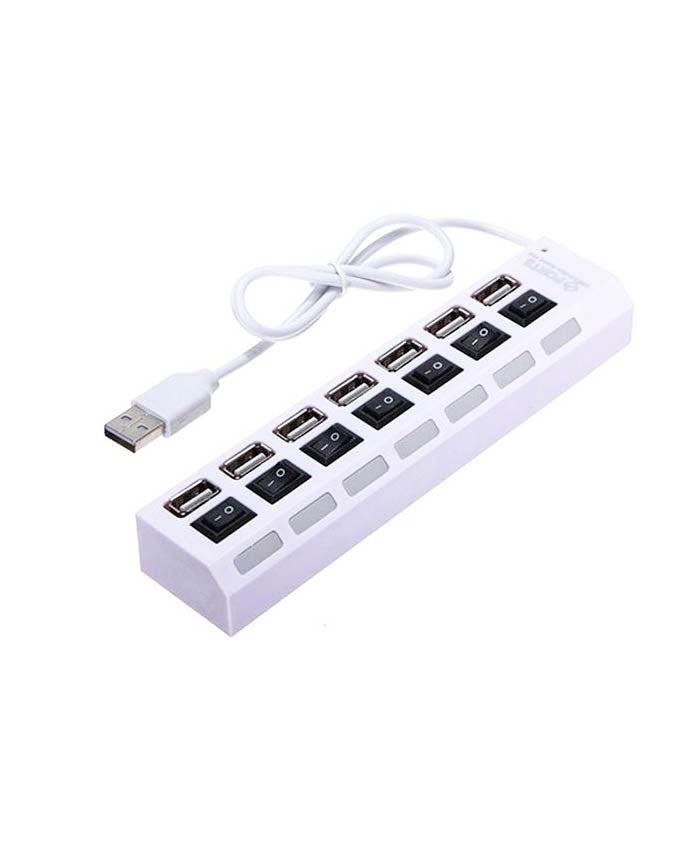 Usb Hub 7 Port 2.0 With Switch