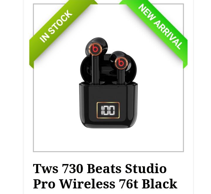 Tws 730 Beats Studio Pro Wireless 76t Black