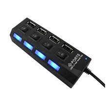 Usb Hub 4 Port 2.0 With Button