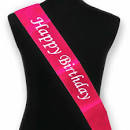 CELEBRATION SASH